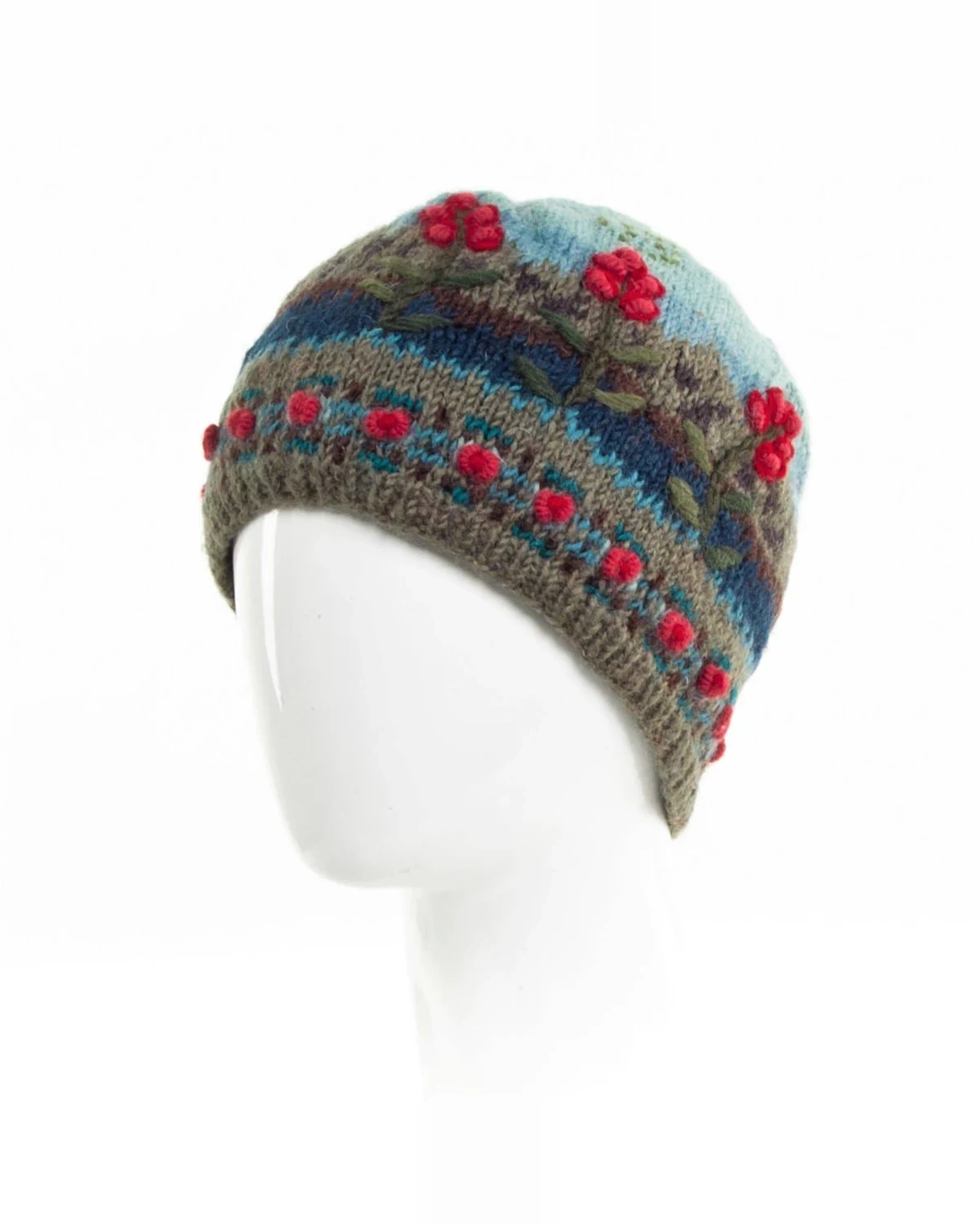 Chloe Hat in Grey by Lost Horizons Canada