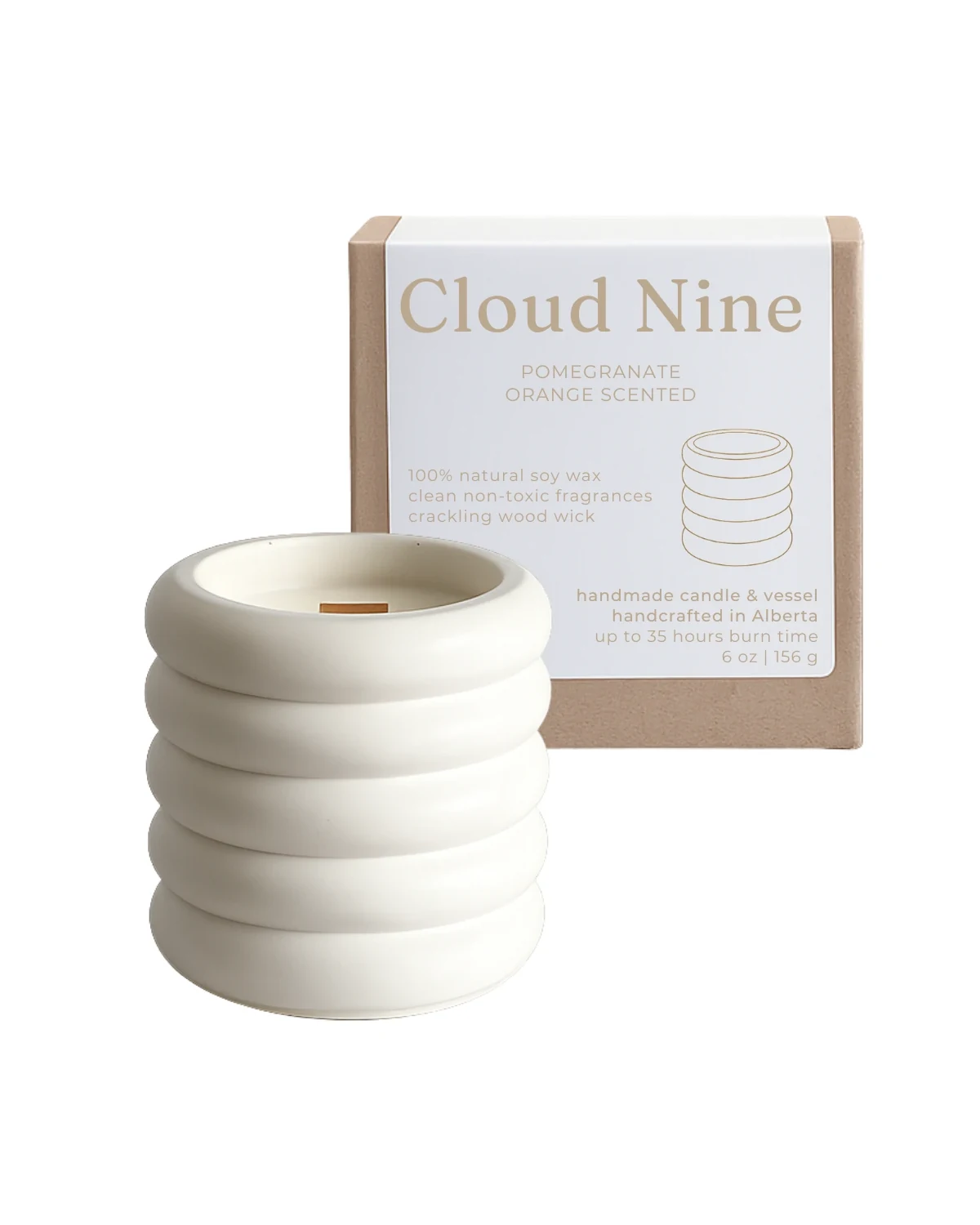 Cloud Nine Soy Candle by Studio Akiyo