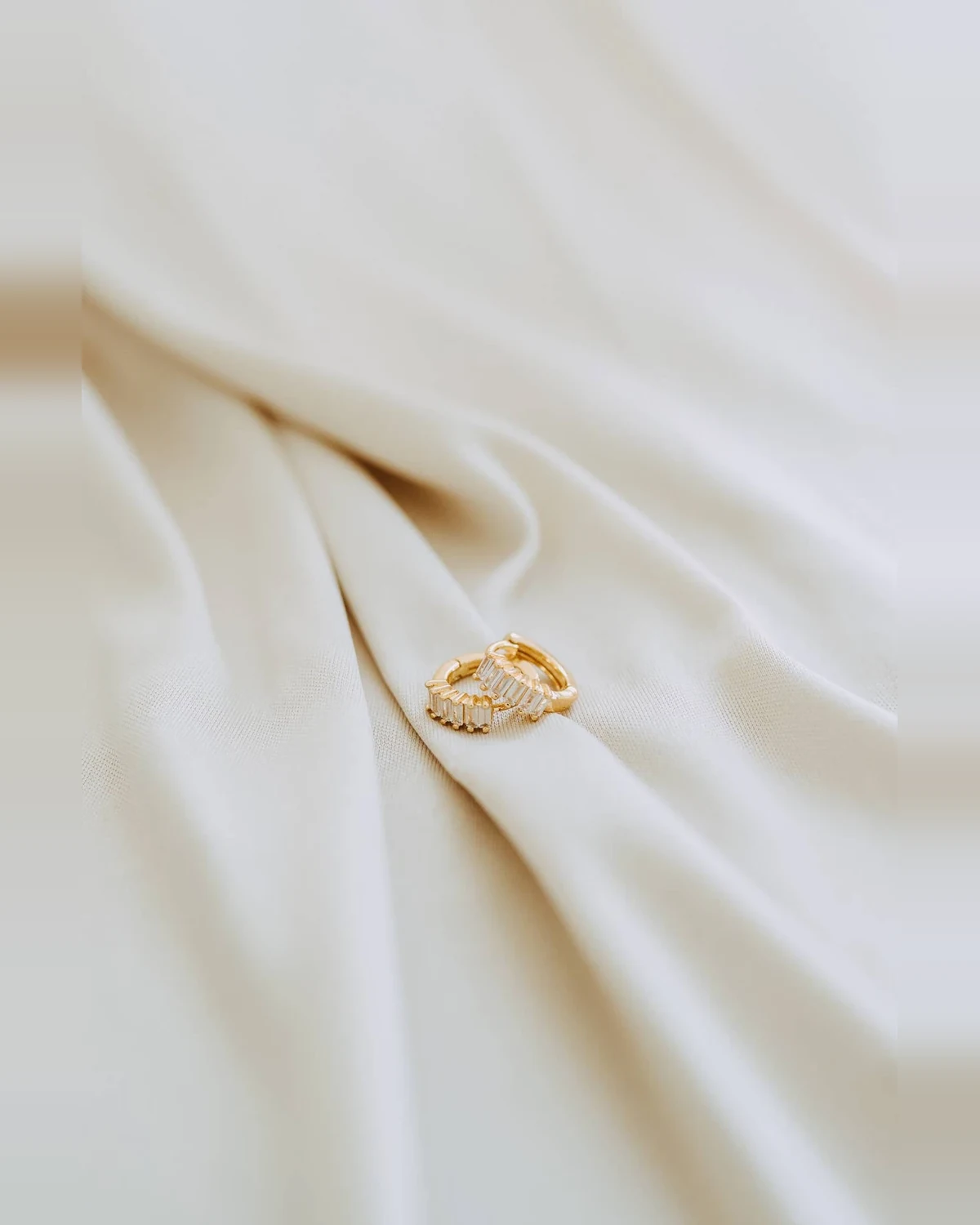 Diana Hoops in gold by Sydney Rose Co.