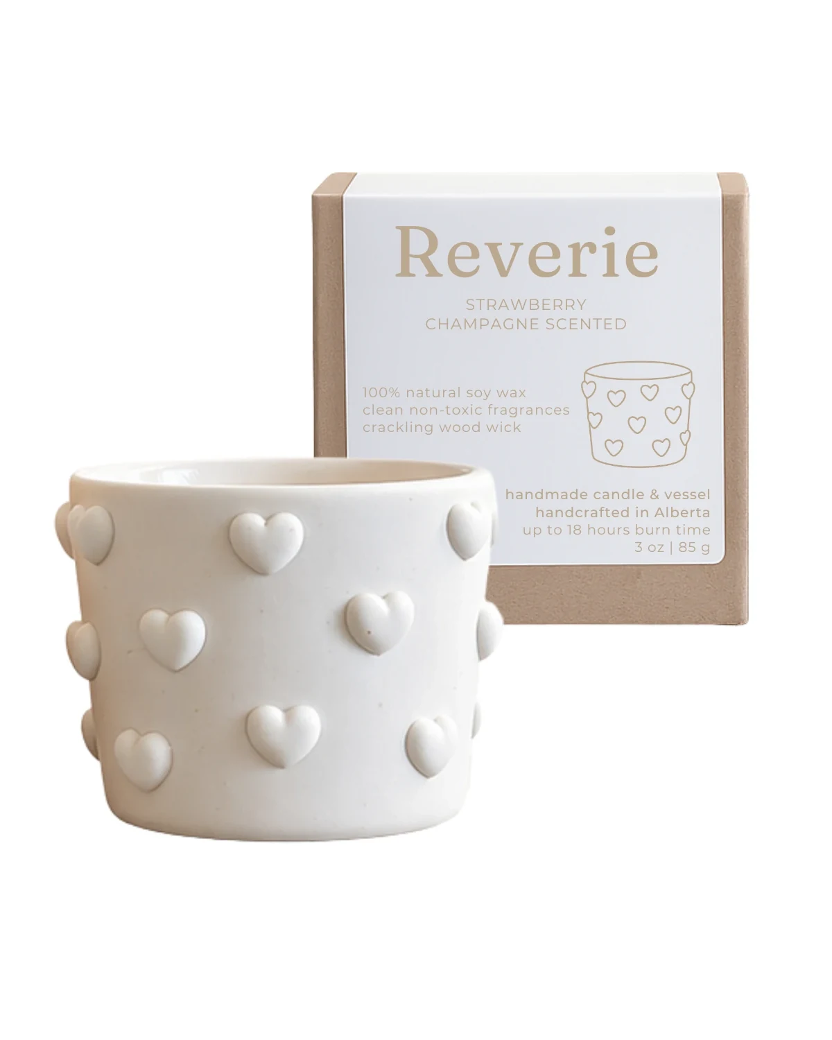 Reverie Heart Soy Candle by Studio Akiyo